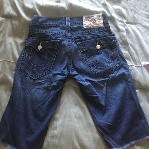 True Religion shorts size 29